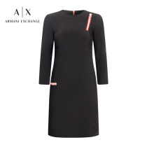 Armani Exchange Armani AX personality zipper mid-length dress female 6ZYA14-YNFJZ