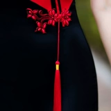 Длинное элитное ципао для тренировок, городской стиль, китайский стиль