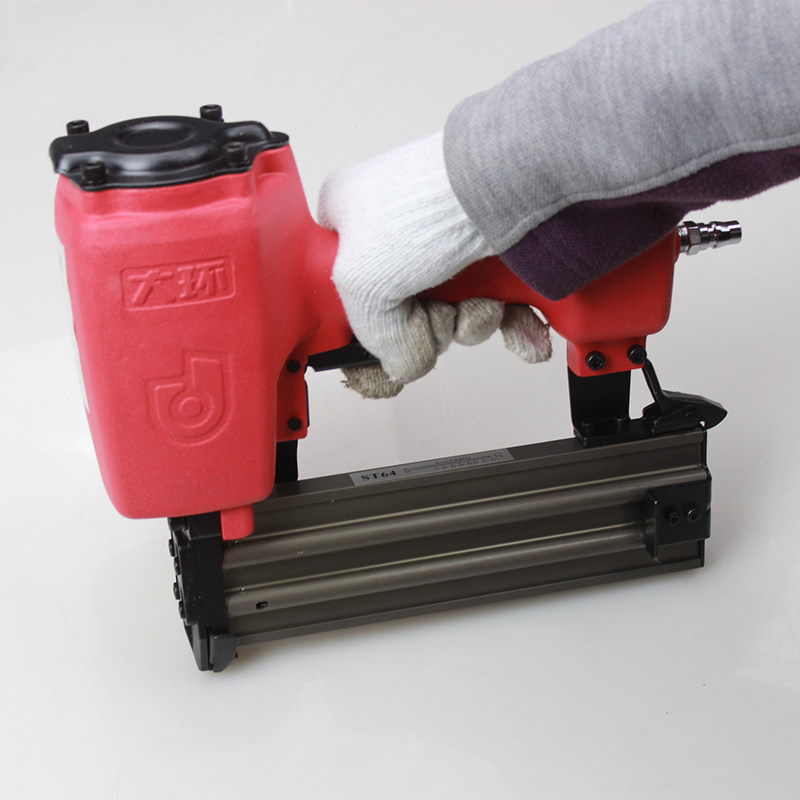 Large Ring ST64A Pneumatic Steel Nail Gun ST64 ST38 Steel Row Nails Cement Nail Groove Nail Groove Accessories