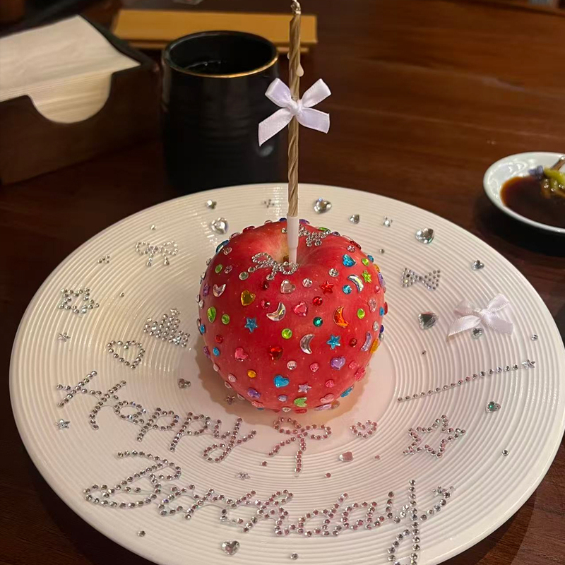 Happybirthday Diamond Birthday Decoration DIY Colorful Star Diamond Stickers Atmosphere Photo Props Apple Happybirthday Diamond Birthday Decoration DIY Colorful Star Diamond Stickers Atmosphere Photo Props Apple