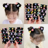 Детский мультяшный эластичный парик, заколка для волос для принцессы, детская резинка для волос, аксессуар для волос