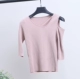 XKing [Bird] Mùa xuân 2020 Vòng cổ rỗng nhỏ gợi cảm áo len mỏng len áo len 407 - Đan Cardigan