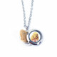 Pet photo necklace commemorative customized cat and dog hair souvenir ashes death commemorative necklace pendant