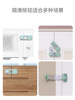 No-Drill Split Cabinet Door Lock, Adhesive Bookcase Drawer Lock, Tv Cabinet Wardrobe Door Child Safety Furniture Lock