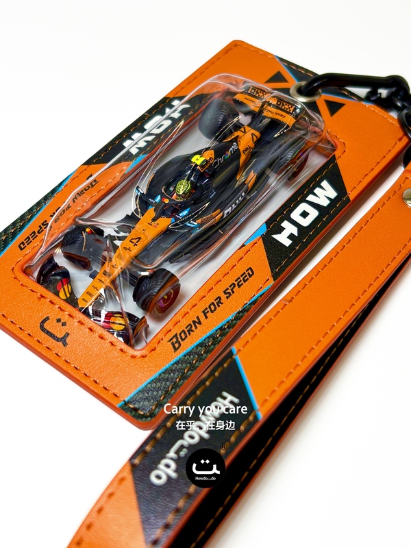 Howdoudo Event Exclusive F1 Mclaren Mcl Color Scheme Car Model Kit Orange, Blue, and Black Color Scheme 1:64 Scale 4.22