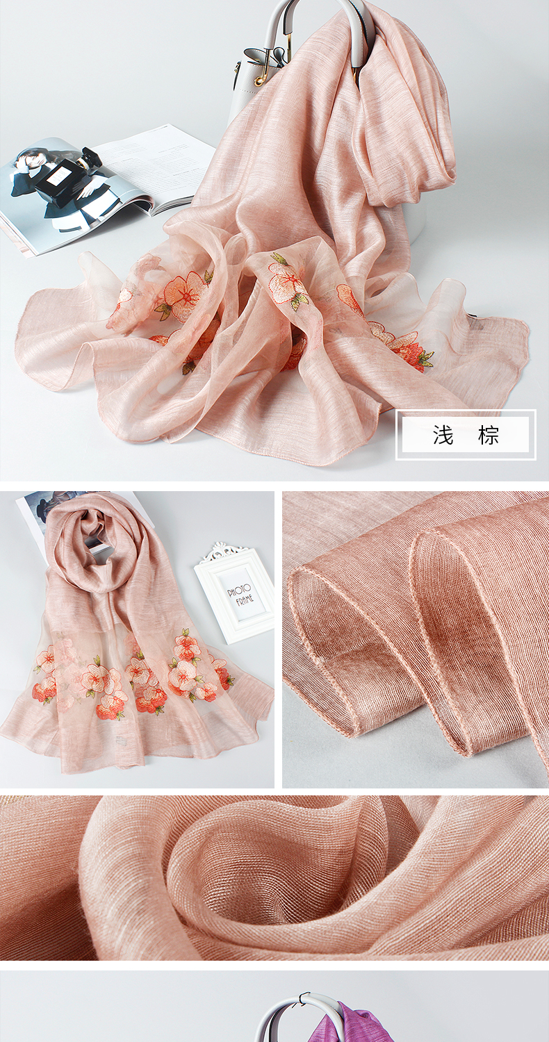 Foulard pour Femme en De la soie - Ref 3159646 Image 11