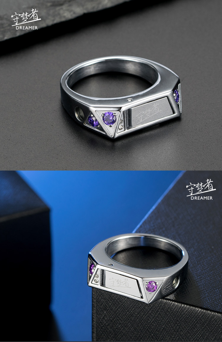 Bague mixte OTHER   en Acier au titane - Ref 3088807 Image 21