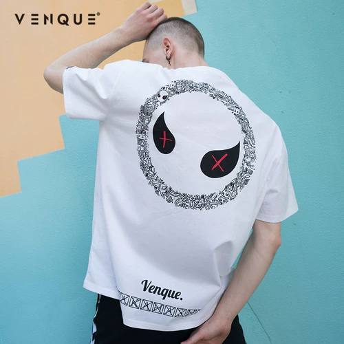 Летняя хлопковая футболка подходит для мужчин и женщин для влюбленных, 2020, круглый воротник