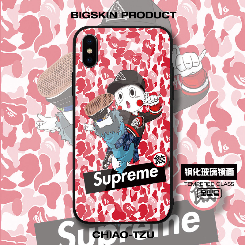 Dragon Ball Dumplings are suitable for iphonexs tempered glass shell oppoR17 Huawei p20pro apple x mobile phone shell