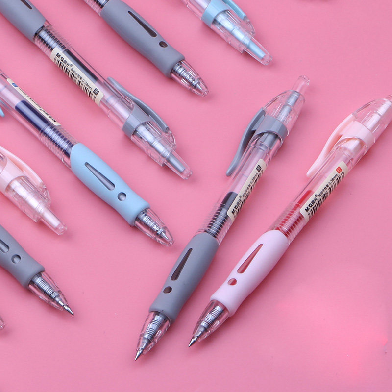 Morning light agp02310 Black pen press-type 0 sub-warhead 5mm signature pen business office water pen