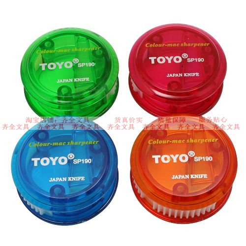 TOYO TOYO SP190 pencil pencil sharpener creative 1 4 inch socket wrench disc single hole pen planing pencil