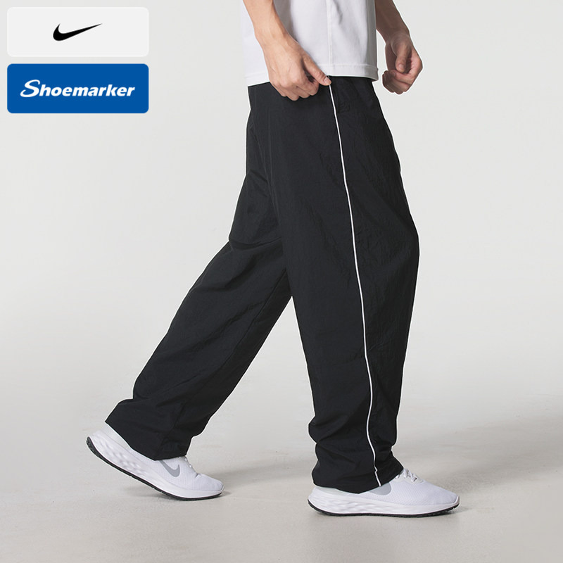 Nike Men's Pants 2025 New Fashion Casual Pants Fitness Training Quick-Drying Breathable Woven Sports Pants