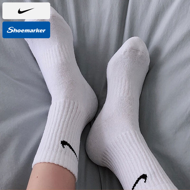 Nike Nike Socks Men's Socks Women's Socks Spring New Three-Pair Pack Long Socks Sports Basketball Training Socks Sx7676