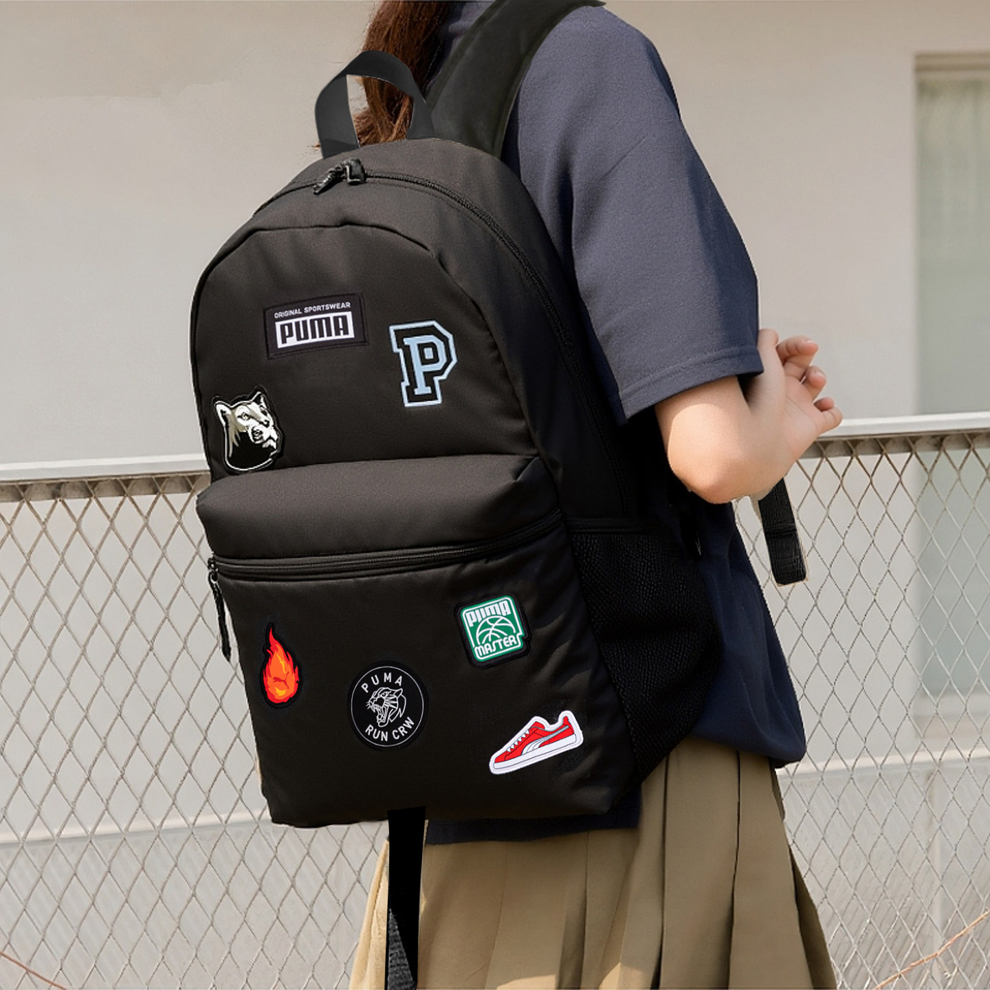 PUMA Backpack Men's Bag Women's Bag 2026 New Backpack Computer Bag Student School Bag Sports Bag 079952