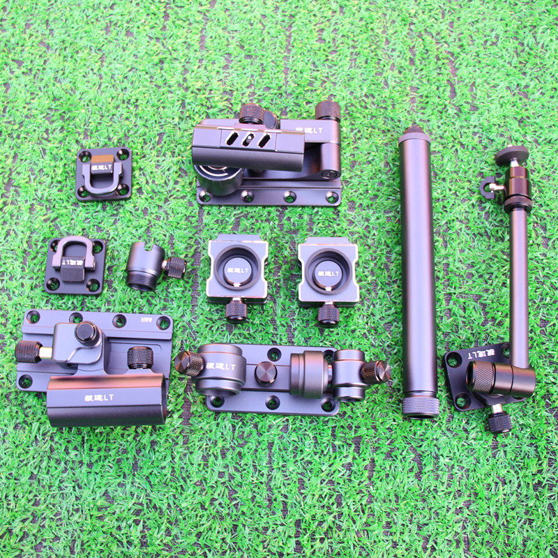 Fishing box accessories wolf route 002 five - piece set of mill - to - hand battery stand on the front of the front barrel