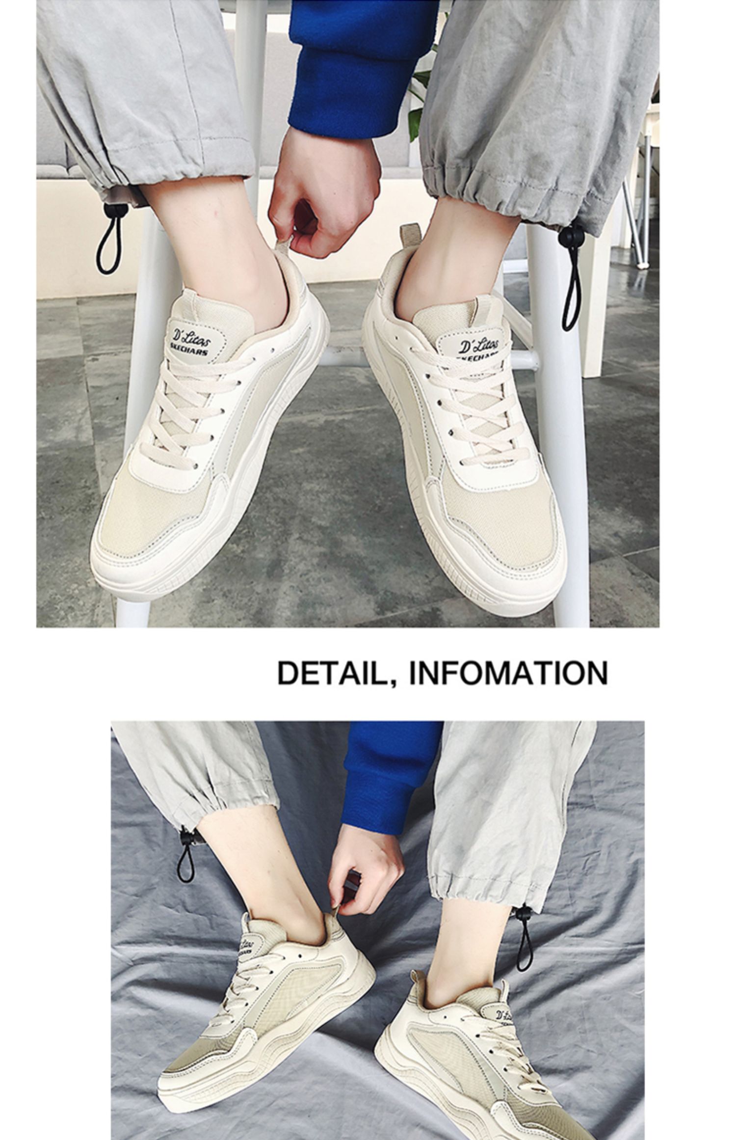 Giày nam thoáng khí mùa hè giày vải lưới màu đỏ Giày nam màu trắng hoang dã đôi giày màu trắng - Plimsolls giày nam