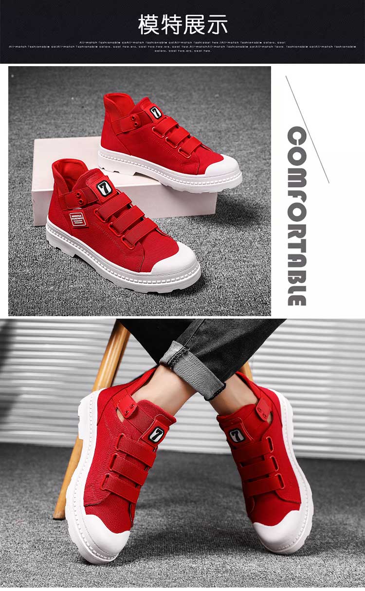 Winter Martin giày nam cộng với nhung ấm áp đôi giày cotton Giày nam cao cấp giày thông thường để giúp giày thủy triều giày lacoste nam