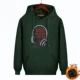 Áo len nam mùa thu đông cộng với áo hoodie dày, áo hoodie dày XL trẻ trung