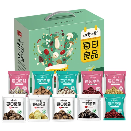 Дашанх Шани Сяо Шиши Daily Robin 1350G из восьми казначейских тремелле, тремелла, черная корица красная фасоль