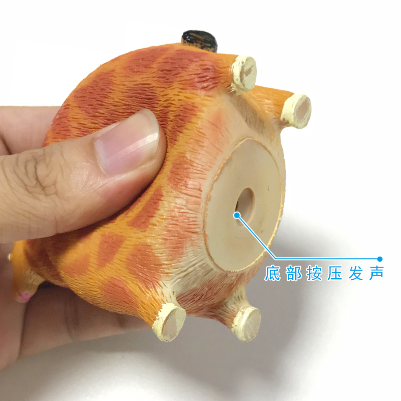 Mô hình động vật ma thuật mềm nhựa sáng tạo pinch âm nhạc động vật nhỏ đồ chơi con báo hươu cao cổ cá sấu đại bàng - Đồ chơi gia đình búp bê búp bê