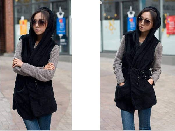 Gilet femme en Mélange de cachemire - Ref 3316765 Image 11