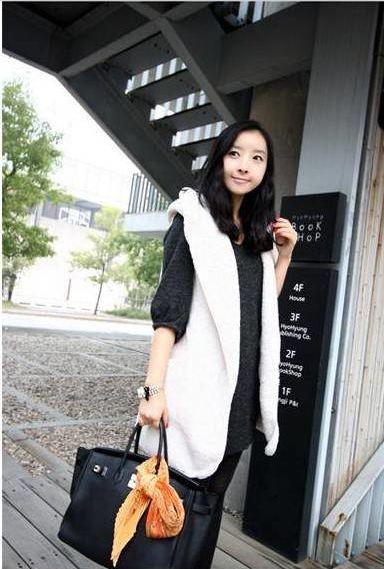 Gilet femme en Mélange de cachemire - Ref 3316765 Image 21