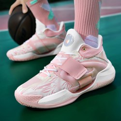 Splash 5th generation basketball shoes men's luminous shoes KT9 craze five student children's sports shoes women's practical sneakers 34