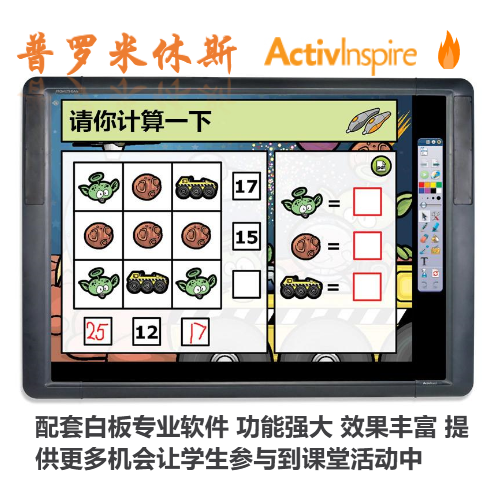 Pumi electronic whiteboard Activboard interactive teaching electromagnetic induction Prometheus Promethean