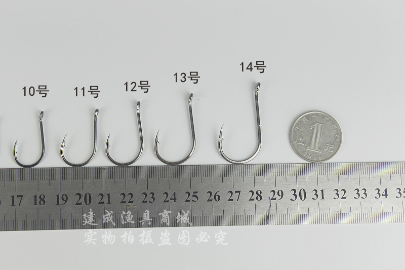 Guan Fuqian và móc nhập khẩu từ Nhật Bản có dây thép gai và hàng ngàn crochet đóng hộp hooks thiết bị đánh cá số lượng lớn hooks