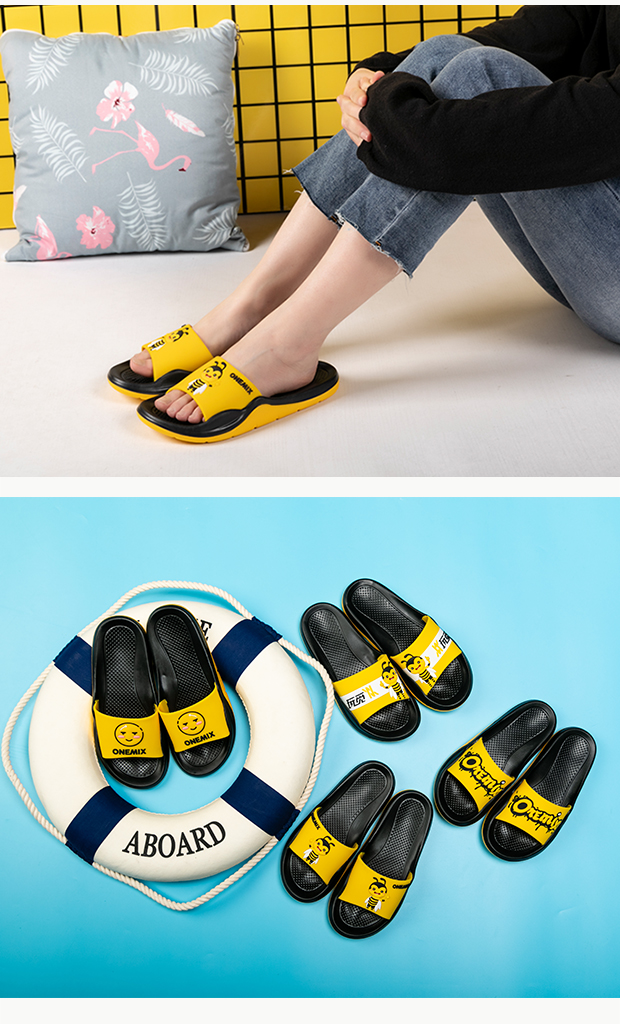 Chơi Onemix slippers 2019 dép thoáng mát mùa hè đôi - Dép thể thao cửa hàng crocs chính hãng