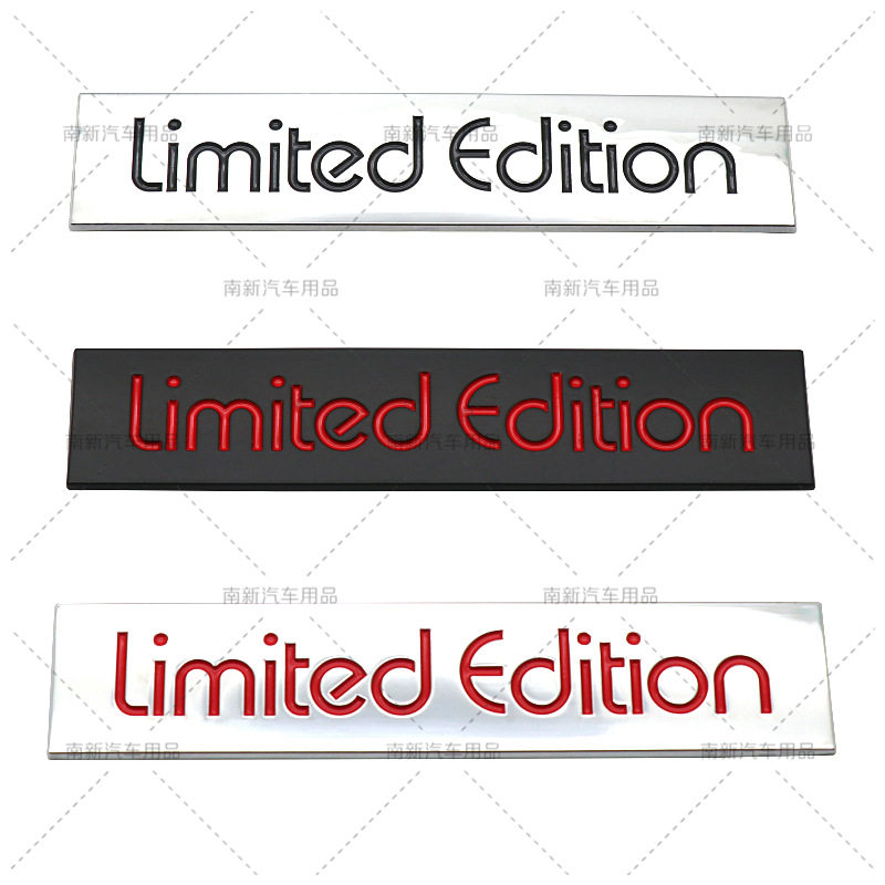 Limited Edition is suitable for Volkswagen Limited Edition Logo 20th Anniversary Car Paste