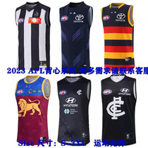 AFL2023 Bruce Crows home rugby jersey vest sleeveless sports training suit Rugby Jersey