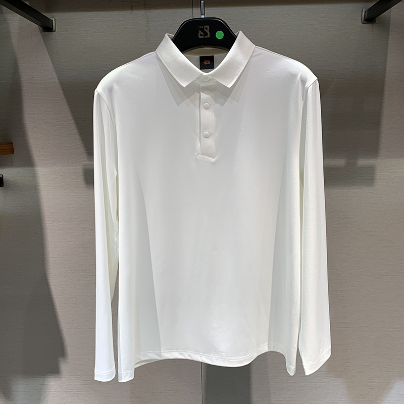 Bosshenwei Autumn and Winter Men's Long-Sleeved T-Shirt with a Turn-Down Collar 143160261670 Counter 1680