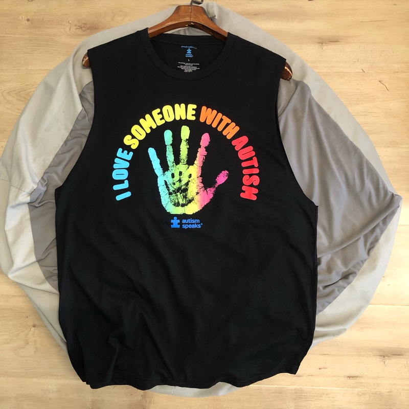 Foreign Trade Unisex Sleeveless T-Shirt, Sleeveless Vest, Autism Awareness, Music Style, Bob Marley