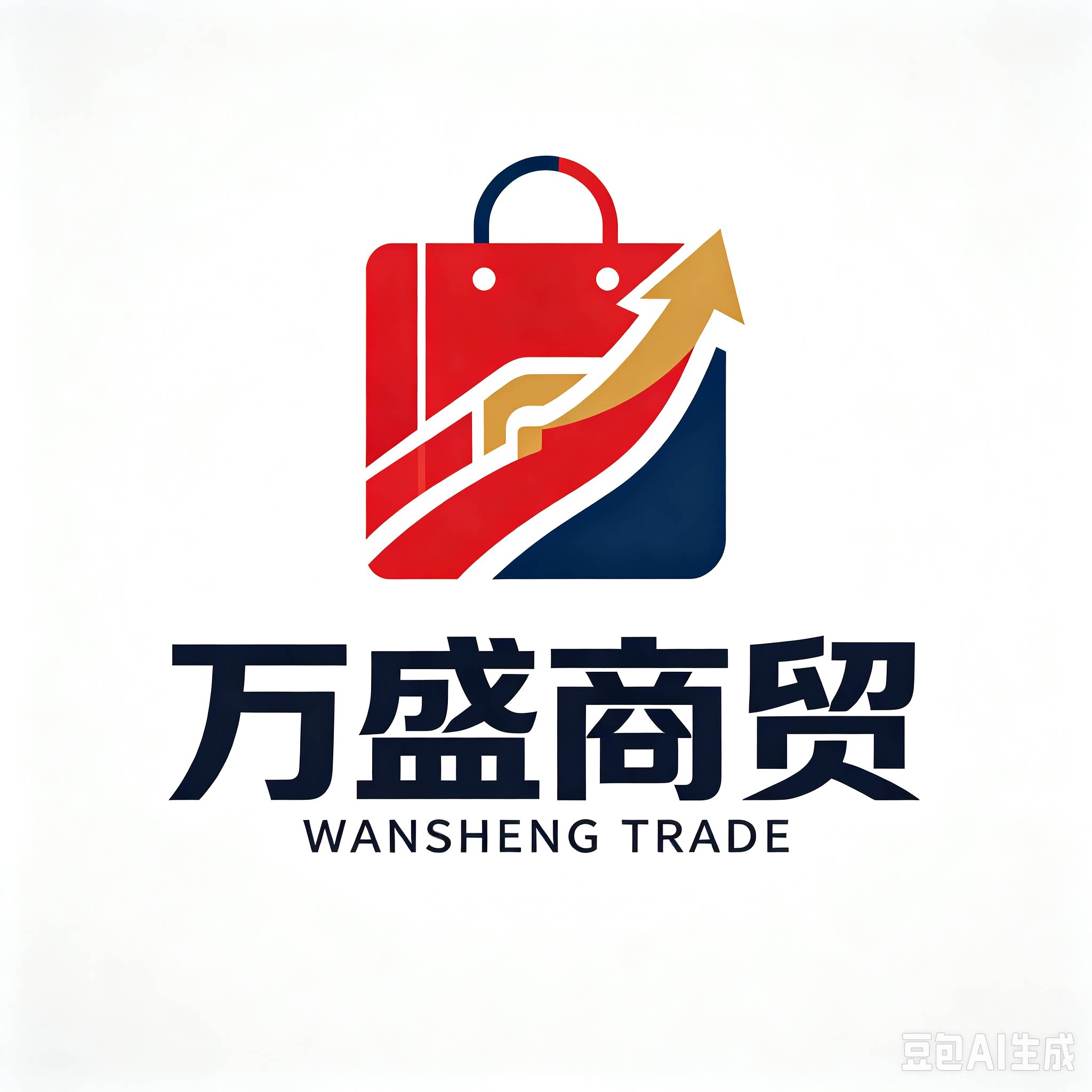 万盛商贸之家的LOGO