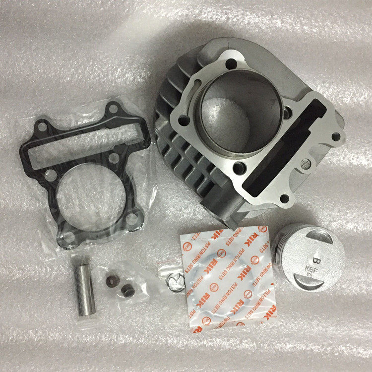 Gold City pedal locomotive JC125T-19V JC125T-28 sleeve cylinder cylinder cylinder sleeve piston ring 4 assorted