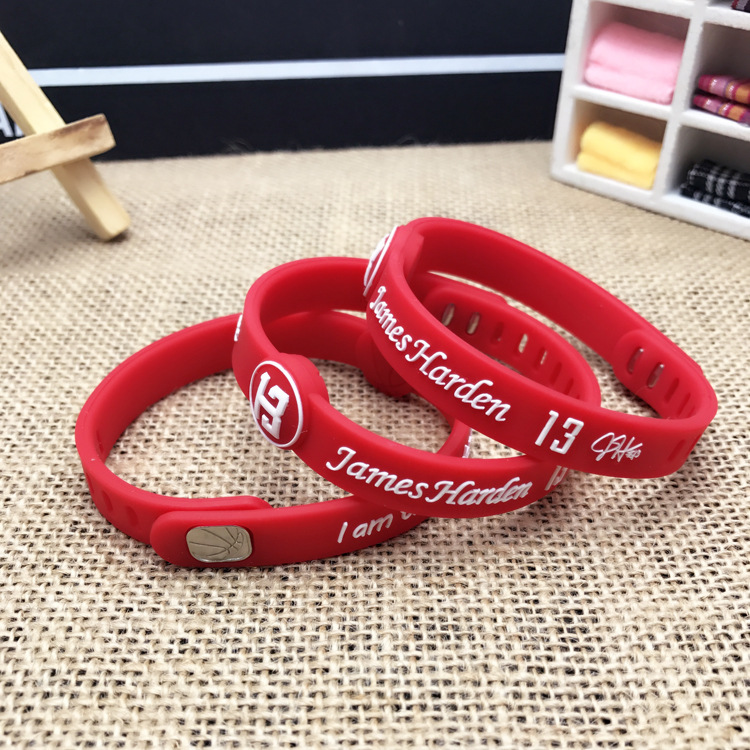 Vòng đeo tay Harden Bóng rổ NBA Rocket Phiên bản thứ 13 Sinh viên nam Có thể điều chỉnh Dây đeo cổ tay Paul Bracelet giá lưới bóng rổ	