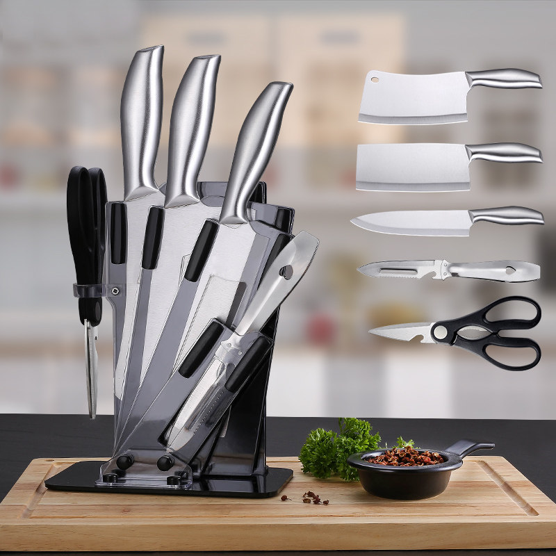 Vegetable Cutter Kitchen Set Combinations of 6 pieces Home Stainless Steel Gift Bespoke Acrylic Custom Logo