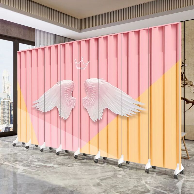 Trendy Container Screen Partitions for Popular Restaurants, Graffiti Barbecue Restaurants, Private Rooms, and Sesame Street Dance Studios