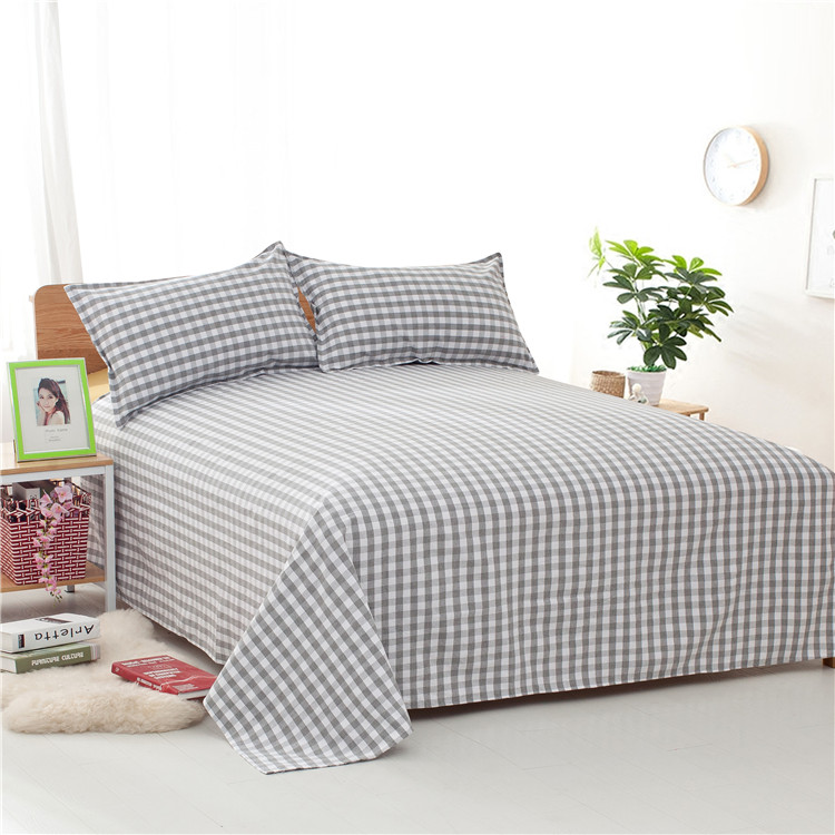Một cặp vỏ gối vải thô cũ cũ của ký túc xá sinh viên gối bọc bốn mùa vỏ gối một cặp 48 * 74 gối nằm cao su non