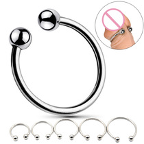 Penis Ring Stainless Rings Head Glan Stimullating Adult Produ