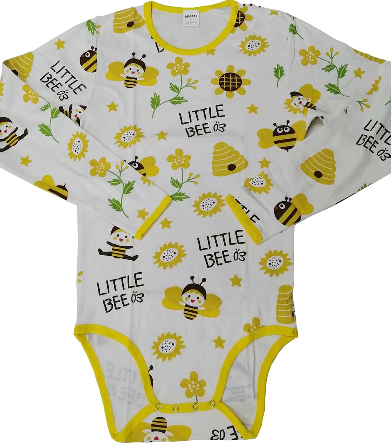 Little bee bodysuit with sleeve adult long sleeve bodysuit r