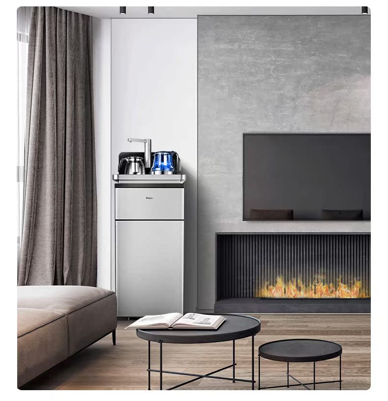máy lọc nước đầu nguồn Máy pha trà Haier máy lọc nước dọc thông minh đa chức năng nóng lạnh tự động loại nước YD1887-CB - Nước quả máy lọc nước ao smith g2