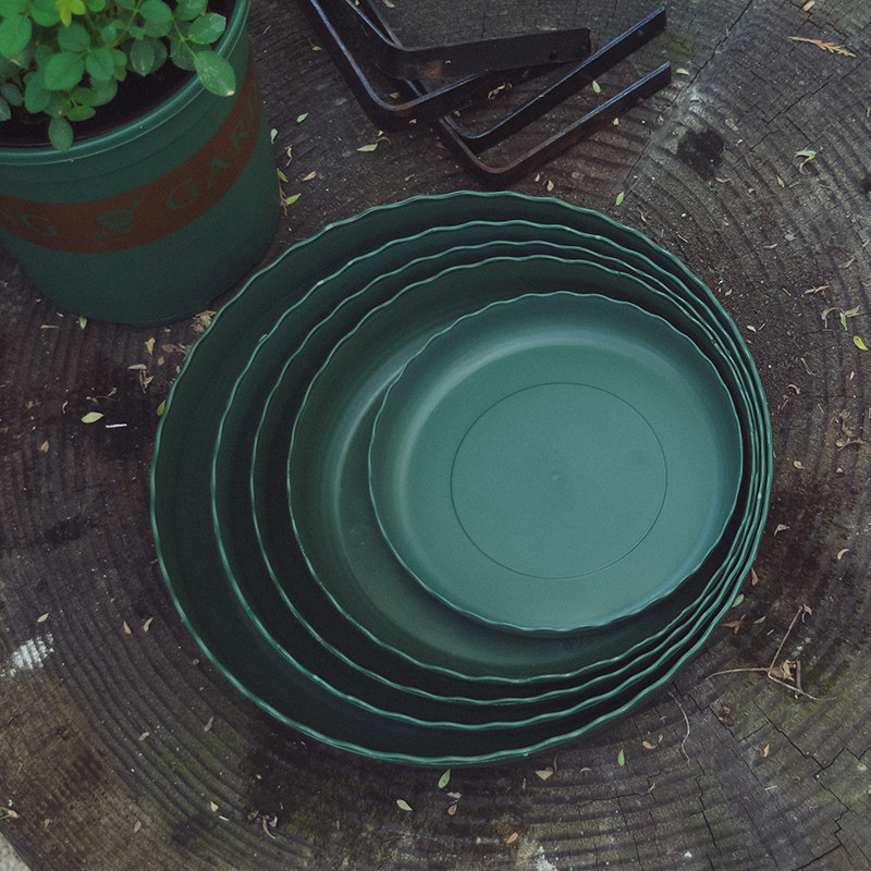 Gallon Basin depository Flower Pot saucerans Domestic plastic Round Flower Pots 1 1 5 2 3 5 gallons Wholesale