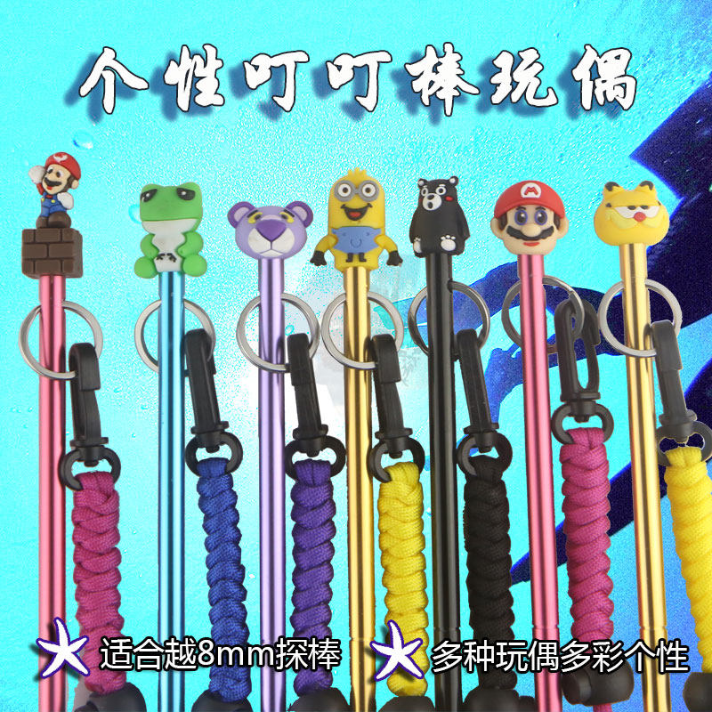 Diving ding ding stick underwater probe decorations bottle knocker personality ding ding stick diver ding ding stick doll