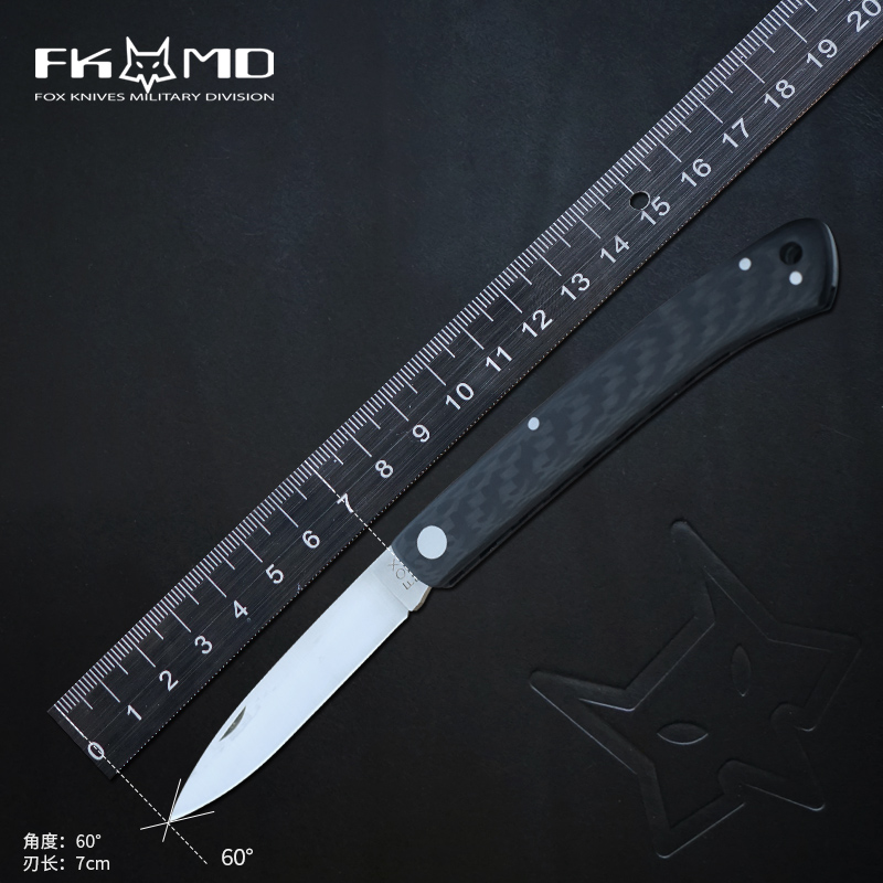 FOX Fox Knife Portable Mini Folding Knife Multifunctional Outdoor Folding Knife Sharp Fruit Knife Pocket Knife