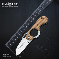 Italian FOX FOX multi-purpose outdoor folding knife portable mini EDC tool sharp fruit knife pocket knife