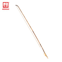 Wen Shao erhu piano bow erhu accessories bow professional performance piano bow White horsetail bow hair Xiangfei bamboo bow
