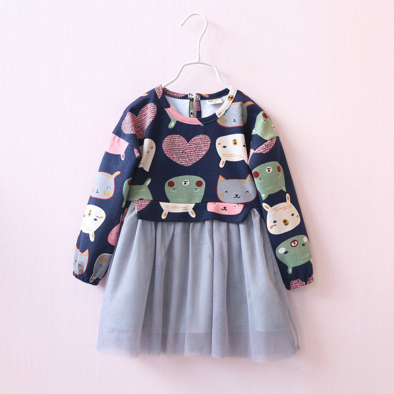 Robes pour fille DOUMATONGZHUANG en coton - Ref 2046677 Image 70