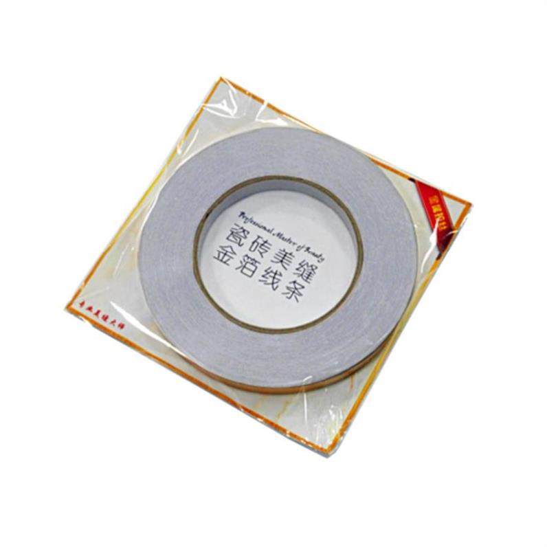 Beautiful seam stickers Self-adhesive lines Kitchen waterproof tile stickers do not tilt the edge of the living room adhesive floor construction Chinese tiles